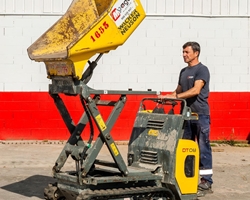 Dumpers: la solución ideal para el transporte de materiales en su obra