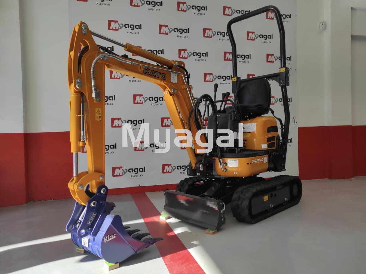 Mini Excavadoras Rodaje de Goma - Imagen 1