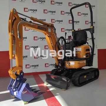 Mini Excavadoras Rodaje de Goma - Imagen 1