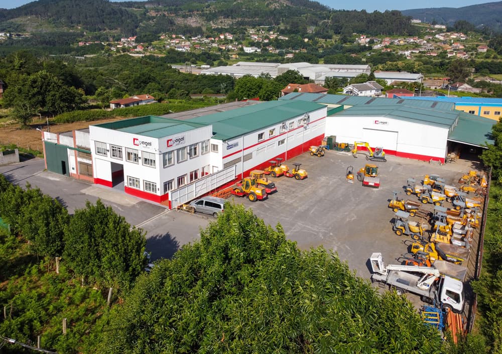 Alquiler de maquinaria de construcción en Pontevedra